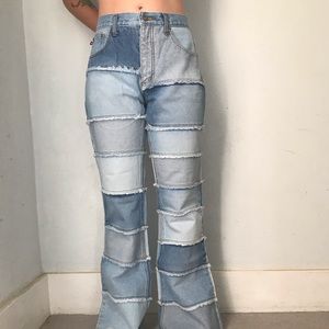 Vintage 90s Patchwork Zana Di Jeans